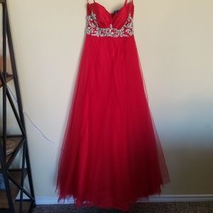 Jovani Red Formal Dress